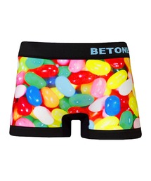 BETONES（ビトーンズ）の「【セルフラッピングキット付き】 ビトーンズ BETONES ボクサーパンツ ジェリービーンズ お菓子 メンズ フリーサイズ 男性 下着 プレゼント ラッピングキット付き ラッピング無料 macro（ボクサーパンツ・メンズ）」