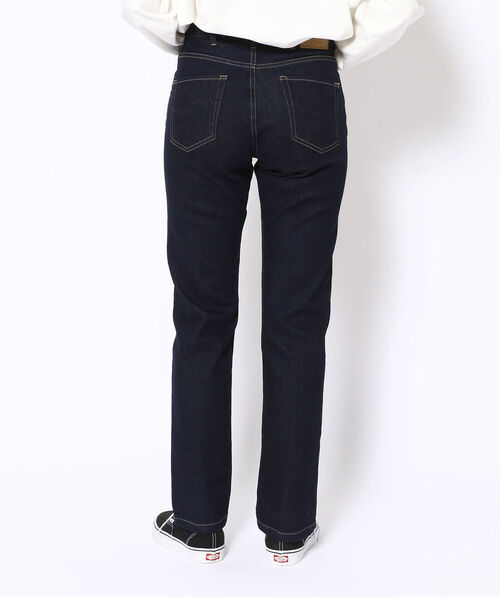 B'2nd(ビーセカンド)の「BIT BLUE(ビットブルー) ストレッチスリムストレートデニム(デニムパンツ・レディース・インディゴブルー・26/23/24/25)」の2枚目の写真