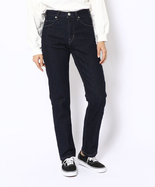 B'2nd(ビーセカンド)の「BIT BLUE(ビットブルー) ストレッチスリムストレートデニム(デニムパンツ・レディース・インディゴブルー・26/23/24/25)」の18枚目の写真