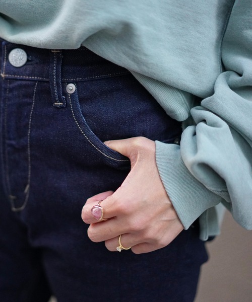 B'2nd(ビーセカンド)の「BIT BLUE(ビットブルー) ストレッチスリムストレートデニム(デニムパンツ・レディース・インディゴブルー・26/23/24/25)」の6枚目の写真