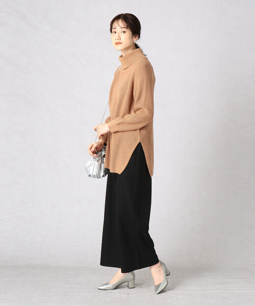 Comme　Ca　Mature（コムサマチュア）の「【セットアップ対応】ジャージーパンツ（その他パンツ・レディース・ブラック/ネイビー/ブラウン・FREE）」の15枚目の写真