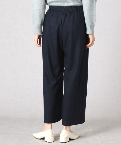 Comme　Ca　Mature（コムサマチュア）の「【セットアップ対応】ジャージーパンツ（その他パンツ・レディース・ブラック/ネイビー/ブラウン・FREE）」の9枚目の写真