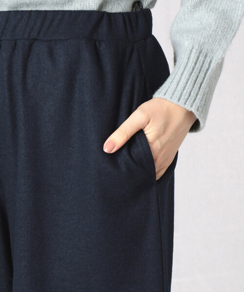 Comme　Ca　Mature（コムサマチュア）の「【セットアップ対応】ジャージーパンツ（その他パンツ・レディース・ブラック/ネイビー/ブラウン・FREE）」の18枚目の写真