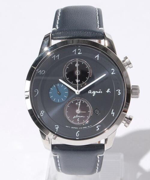 agnes b.（アニエスベー）の「LM02 WATCH FBRD972（アナログ腕時計・メンズ・ブルー系その他・UNI）」の2枚目の写真