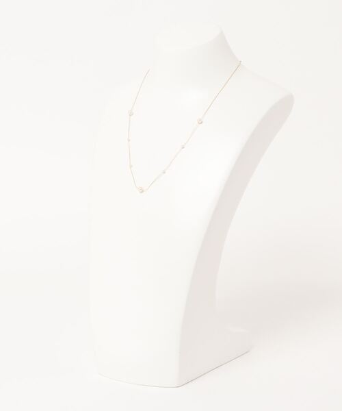 flower（フラワー）の「ドロップパールネックレス（ネックレス・レディース・ゴールド・FREE）」の2枚目の写真