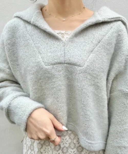 flower（フラワー）の「ドロップパールネックレス（ネックレス・レディース・ゴールド・FREE）」の9枚目の写真