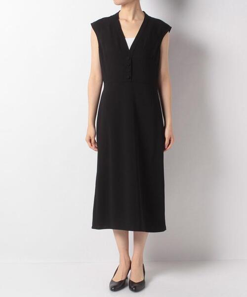 agnes b.（アニエスベー）の「UQ87 ROBE ワンピース（ワンピース・レディース・ブラック・40/38/42/36）」の6枚目の写真