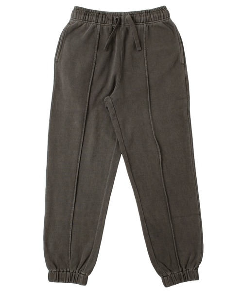 GLAZOS（グラソス）の「[ワイドテーパード]裏毛・ピグメントパンツ【セットアップ対応】（スウェットパンツ・キッズ・ブラック/ブルー/グリーン・160cm/170cm/130cm/140cm/150cm）」の4枚目の写真