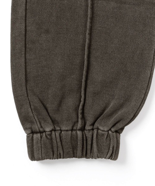 GLAZOS（グラソス）の「[ワイドテーパード]裏毛・ピグメントパンツ【セットアップ対応】（スウェットパンツ・キッズ・ブラック/ブルー/グリーン・160cm/170cm/130cm/140cm/150cm）」の14枚目の写真