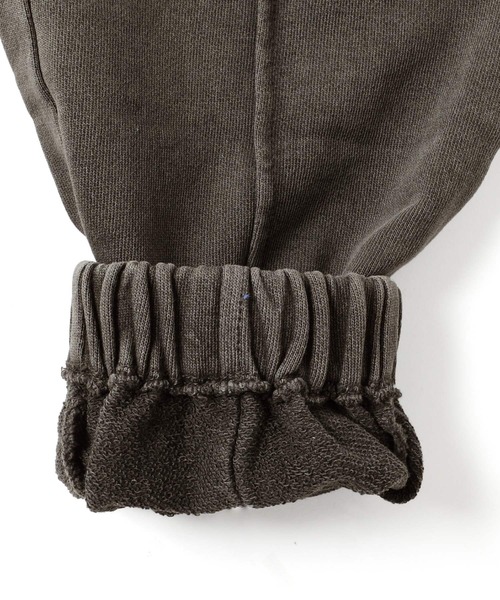 GLAZOS（グラソス）の「[ワイドテーパード]裏毛・ピグメントパンツ【セットアップ対応】（スウェットパンツ・キッズ・ブラック/ブルー/グリーン・160cm/170cm/130cm/140cm/150cm）」の15枚目の写真