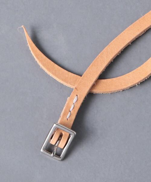Hender Scheme（エンダースキーマ）の「＜HenderScheme（エンダースキーマ）＞ snake belt/ベルト■■■（ベルト・メンズ・ナチュラル/ブラック・FREE）」の3枚目の写真
