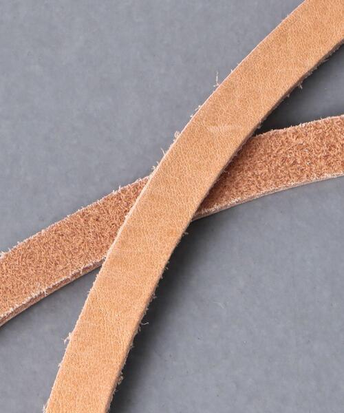 Hender Scheme（エンダースキーマ）の「＜HenderScheme（エンダースキーマ）＞ snake belt/ベルト■■■（ベルト・メンズ・ナチュラル/ブラック・FREE）」の4枚目の写真