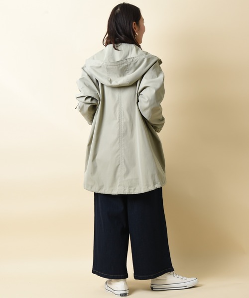 INTERPLANET(インタープラネット)の「リラックスマウンテンパーカーコート(マウンテンパーカー・レディース・ブラック/カーキ/モカ・FREE)」の17枚目の写真