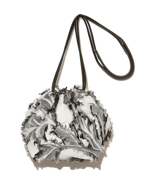 FRAY I.D（フレイアイディー）の「ドロストショルダー（ショルダーバッグ・レディース・アイボリー/モカ/イエロー・FREE）」の2枚目の写真