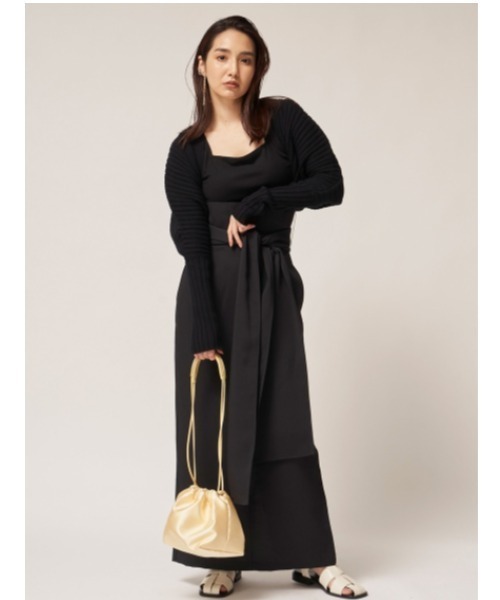 FRAY I.D（フレイアイディー）の「ドロストショルダー（ショルダーバッグ・レディース・アイボリー/モカ/イエロー・FREE）」の7枚目の写真