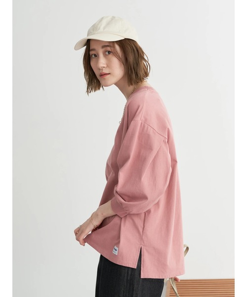 Wrangler（ラングラー）の「Wrangler パフスリーブプルオーバー*（Tシャツ/カットソー・レディース・オフホワイト/ピンク系その他2・FREE）」の11枚目の写真