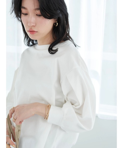 Wrangler（ラングラー）の「Wrangler パフスリーブプルオーバー*（Tシャツ/カットソー・レディース・オフホワイト/ピンク系その他2・FREE）」の17枚目の写真