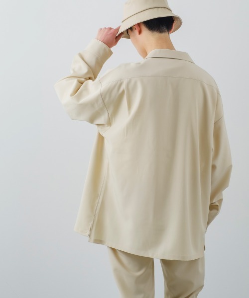 improves（インプローブス）の「ストレッチ CPOシャツジャケット＆テーパードパンツ セットアップ（セットアップ・メンズ・ブルーグレー/ラベンダー/クリーム/ブラック/グリーン・LARGE/MEDIUM）」の14枚目の写真