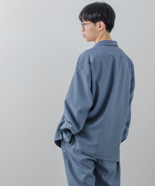 improves（インプローブス）の「ストレッチ CPOシャツジャケット＆テーパードパンツ セットアップ（セットアップ・メンズ・ブルーグレー/ラベンダー/クリーム/ブラック/グリーン・LARGE/MEDIUM）」の13枚目の写真