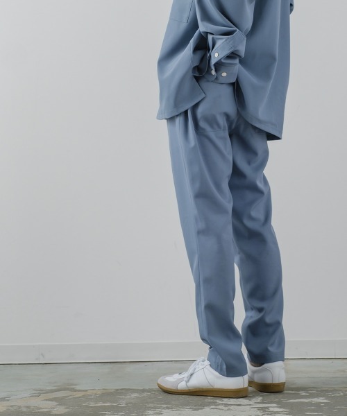 improves（インプローブス）の「ストレッチ CPOシャツジャケット＆テーパードパンツ セットアップ（セットアップ・メンズ・ブルーグレー/ラベンダー/クリーム/ブラック/グリーン・LARGE/MEDIUM）」の7枚目の写真