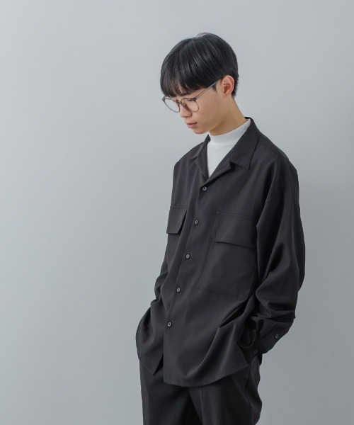 improves（インプローブス）の「ストレッチ CPOシャツジャケット＆テーパードパンツ セットアップ（セットアップ・メンズ・ブルーグレー/ラベンダー/クリーム/ブラック/グリーン・LARGE/MEDIUM）」の12枚目の写真