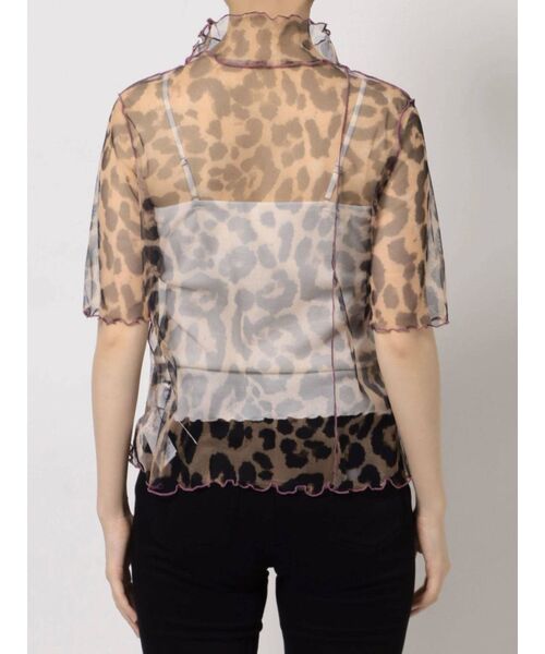 jouetie（ジュエティ）の「ハーフスリーブメローシアートップス（Tシャツ/カットソー・レディース・ブラック/オレンジ/その他1/その他2/クリア/グリーン/パープル/ブラウン・MEDIUM）」の20枚目の写真