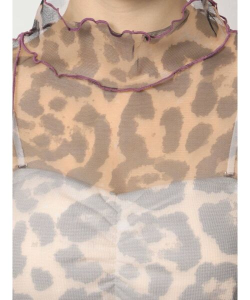 jouetie（ジュエティ）の「ハーフスリーブメローシアートップス（Tシャツ/カットソー・レディース・ブラック/オレンジ/その他1/その他2/クリア/グリーン/パープル/ブラウン・MEDIUM）」の21枚目の写真