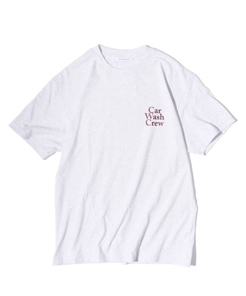 ROOPTOKYO(ループトウキョウ)の「Crazy Car Wash Crew/クレイジーカーウォッシュクルー CAR WASH CREW T-SHIRITS 半袖 オーバーサイズ ロゴTシャツ(Tシャツ/カットソー・メンズ・グリーン/アッシュグレー/ホワイト・M/XL/L)」の8枚目の写真