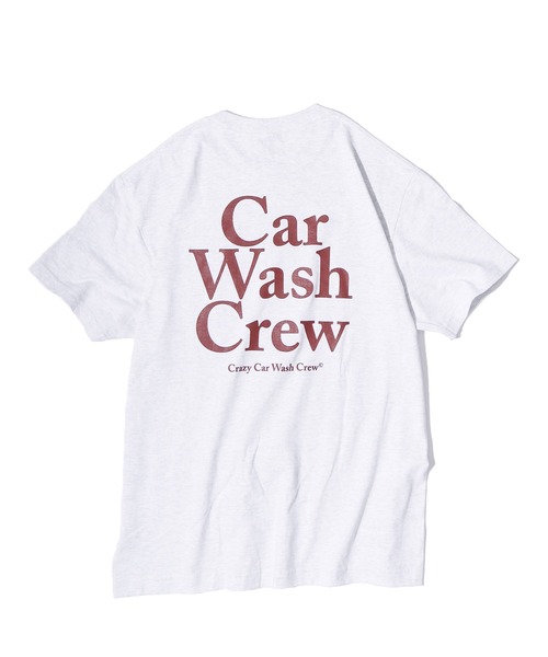 ROOPTOKYO(ループトウキョウ)の「Crazy Car Wash Crew/クレイジーカーウォッシュクルー CAR WASH CREW T-SHIRITS 半袖 オーバーサイズ ロゴTシャツ(Tシャツ/カットソー・メンズ・グリーン/アッシュグレー/ホワイト・M/XL/L)」の10枚目の写真