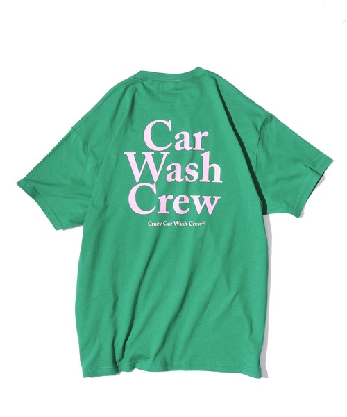 ROOPTOKYO(ループトウキョウ)の「Crazy Car Wash Crew/クレイジーカーウォッシュクルー CAR WASH CREW T-SHIRITS 半袖 オーバーサイズ ロゴTシャツ(Tシャツ/カットソー・メンズ・グリーン/アッシュグレー/ホワイト・M/XL/L)」の13枚目の写真