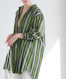 【WAXMAN BROTHERS/ワックスマンブラザーズ】Korean Over Shirt:シャツ
