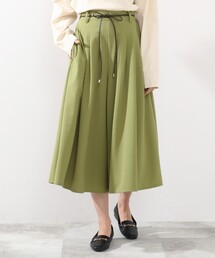 DRESKIP | 合皮紐ベルト付きスカ－チョ(その他パンツ)