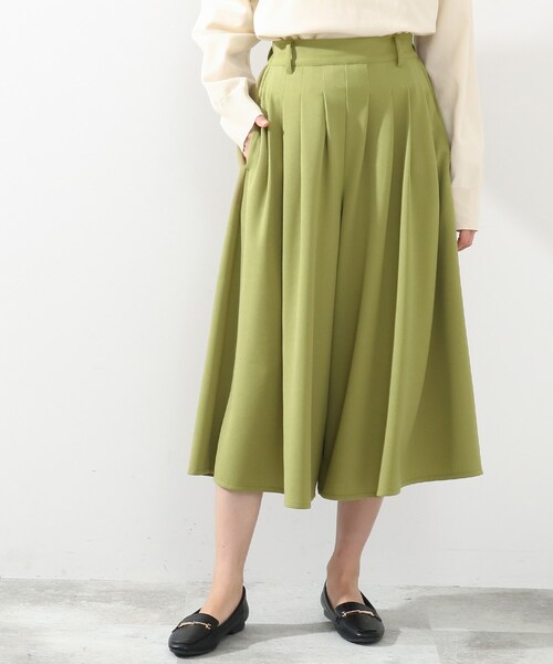 DRESKIP（ドレスキップ）の「◆合皮紐ベルト付きスカ－チョ（その他パンツ・レディース・ブラック/カーキ/ナチュラル・02/03/04）」の22枚目の写真