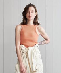 H　BEAUTY&YOUTH UNITED ARROWS | ＜H＞COTTON RIB AMERICAN SLEEVE TANK TOP 22SS/タンクトップ(タンクトップ)