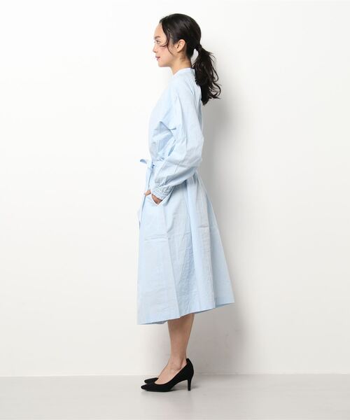 MOUSSY(マウジー)の「SURGICAL SHIRT ドレス(シャツワンピース・レディース・カーキ/オフホワイト/ライトブルー・FREE)」の20枚目の写真