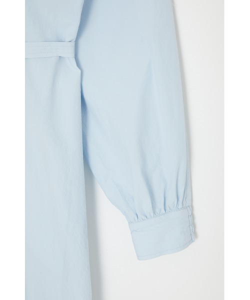 MOUSSY(マウジー)の「SURGICAL SHIRT ドレス(シャツワンピース・レディース・カーキ/オフホワイト/ライトブルー・FREE)」の14枚目の写真
