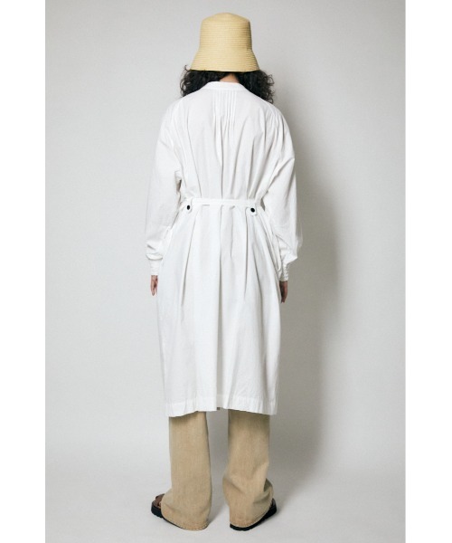 MOUSSY(マウジー)の「SURGICAL SHIRT ドレス(シャツワンピース・レディース・カーキ/オフホワイト/ライトブルー・FREE)」の6枚目の写真