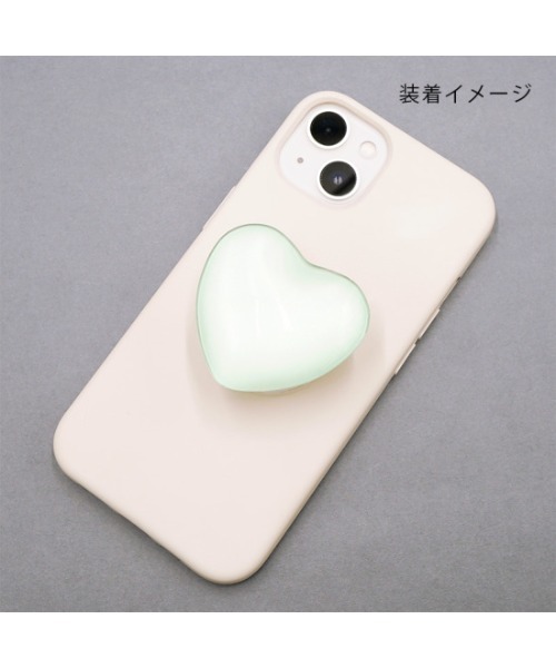flower（フラワー）の「ジェムハートグリップ（スマホグッズ・レディース・ピンク/グリーン・FREE）」の15枚目の写真