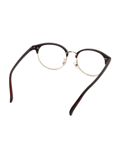 Another Edition（アナザーエディション）の「ブローグラス/ AE BROW GLS（メガネ・レディース・ブラック/その他1・フリー）」の4枚目の写真