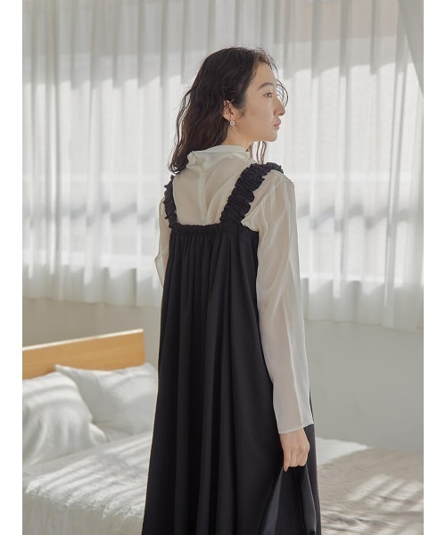 Ayla(アイラ)の「sheer tops(Tシャツ/カットソー・レディース・ベージュ/アイボリー・FREE)」の13枚目の写真