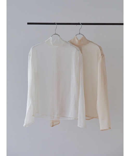 Ayla(アイラ)の「sheer tops(Tシャツ/カットソー・レディース・ベージュ/アイボリー・FREE)」の16枚目の写真