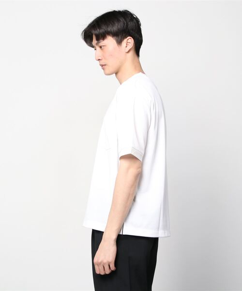 Chiaro(キアロ)の「CHIARO DRYMASTER UVカット 吸汗速乾 ユニセックス ドライオーバーサイズ Tシャツ 男女兼用(Tシャツ/カットソー・メンズ・ブラック/グレー/オフホワイト/ベージュ・S/M)」の5枚目の写真