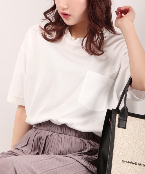 Chiaro(キアロ)の「CHIARO DRYMASTER UVカット 吸汗速乾 ユニセックス ドライオーバーサイズ Tシャツ 男女兼用(Tシャツ/カットソー・メンズ・ブラック/グレー/オフホワイト/ベージュ・S/M)」の9枚目の写真