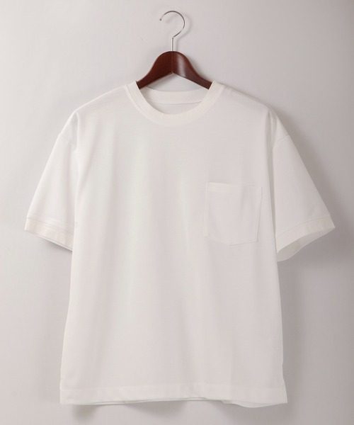 Chiaro(キアロ)の「CHIARO DRYMASTER UVカット 吸汗速乾 ユニセックス ドライオーバーサイズ Tシャツ 男女兼用(Tシャツ/カットソー・メンズ・ブラック/グレー/オフホワイト/ベージュ・S/M)」の7枚目の写真