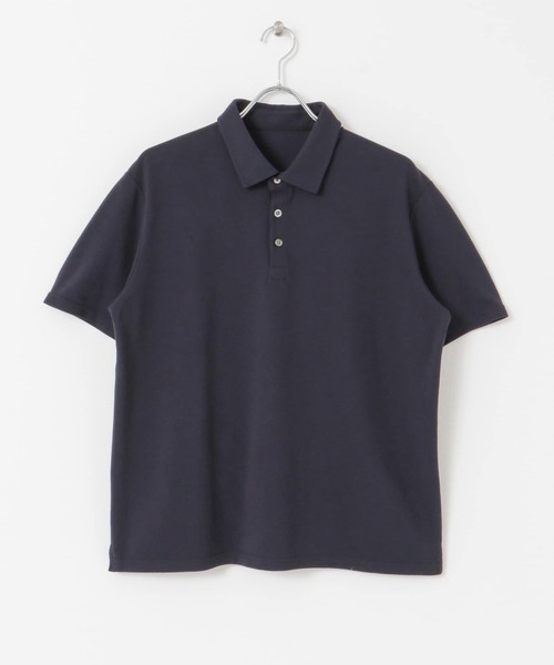 URBAN RESEARCH ROSSO MEN(アーバンリサーチロッソメン)の「『XLサイズあり』ハイパフォーマンス鹿の子ポロシャツ(ポロシャツ・メンズ・ブラック/ホワイト/ブルー系その他/レッド/ネイビー/グレー/カーキ・SMALL/MEDIUM/X-LARGE/LARGE)」の11枚目の写真