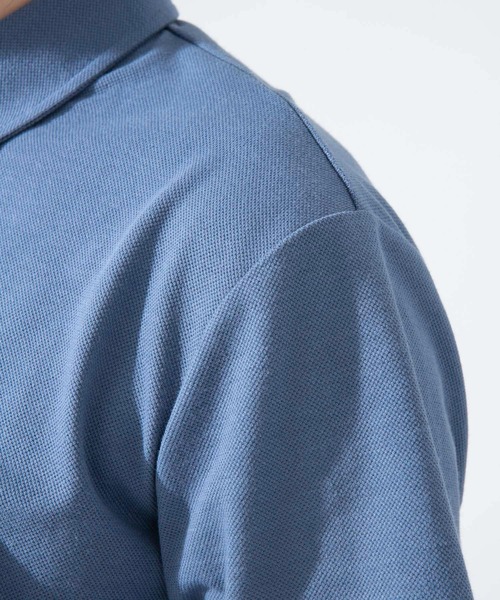 URBAN RESEARCH ROSSO MEN(アーバンリサーチロッソメン)の「『XLサイズあり』ハイパフォーマンス鹿の子ポロシャツ(ポロシャツ・メンズ・ブラック/ホワイト/ブルー系その他/レッド/ネイビー/グレー/カーキ・SMALL/MEDIUM/X-LARGE/LARGE)」の15枚目の写真