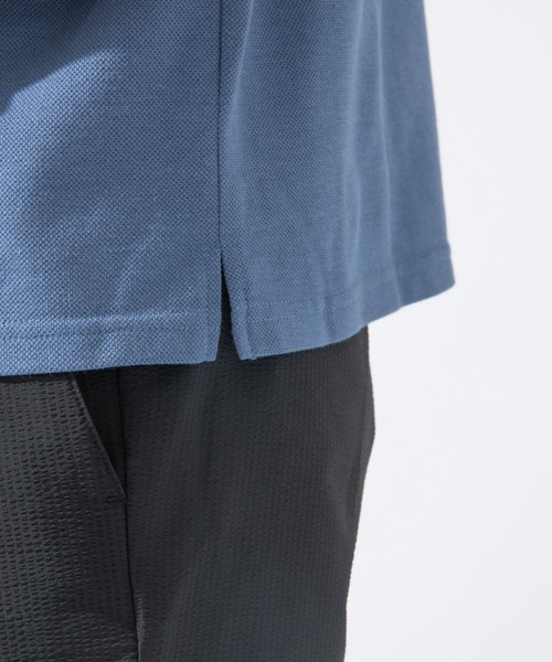 URBAN RESEARCH ROSSO MEN(アーバンリサーチロッソメン)の「『XLサイズあり』ハイパフォーマンス鹿の子ポロシャツ(ポロシャツ・メンズ・ブラック/ホワイト/ブルー系その他/レッド/ネイビー/グレー/カーキ・SMALL/MEDIUM/X-LARGE/LARGE)」の16枚目の写真