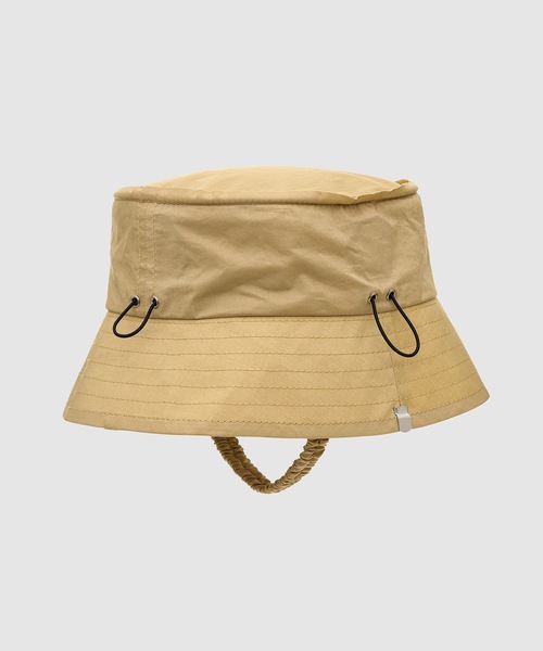 CRAIG GREEN(クレイググリーン)の「PAPER HAT(ハット・メンズ・ブラック/ベージュ・ONE SIZE)」の3枚目の写真