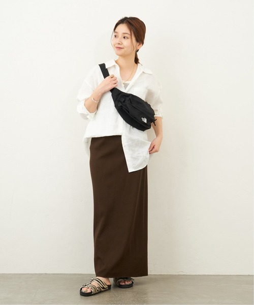 JOURNAL STANDARD（ジャーナルスタンダード）の「《追加2》Pフライスロングスカート（スカート・レディース・ブラック/ブラウン・FREE）」の18枚目の写真