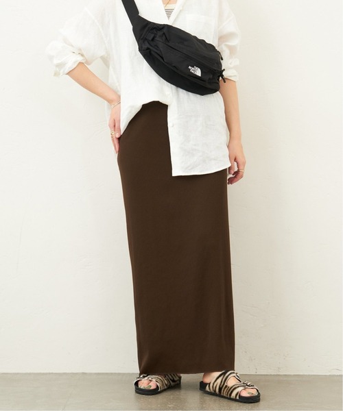 JOURNAL STANDARD（ジャーナルスタンダード）の「《追加2》Pフライスロングスカート（スカート・レディース・ブラック/ブラウン・FREE）」の11枚目の写真